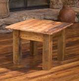 Photos of Tables Made Out Of Old Barn Wood