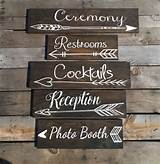 Pictures of Wedding Wood Signs