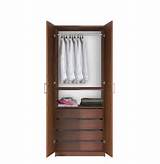 Pictures of Wardrobe Armoire With Hanging Rod
