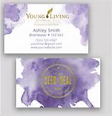 Free Young Living Business Card Templates Photos