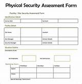 Security Assessment Template Pictures