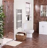 Zamora Brown Wall And Floor Tile Photos