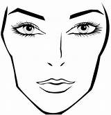 Free Printable Makeup Face Charts Images
