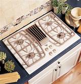 Pictures of Ge Gas Cooktop Downdraft 30
