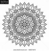 Flower Mandala Coloring Book Images