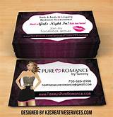 Pure Romance Business Cards Vistaprint Photos