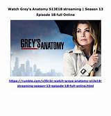 Watch Grey S Anatomy Season 13 Online Free Photos