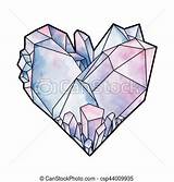 Crystal Heart Stickers Images