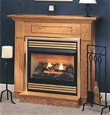 Gas Log Mantel Fireplace Photos