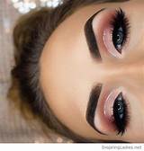 Pink And Black Eye Makeup Images