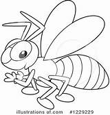 Wasp Outline Images