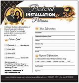 Sample Baptist Installation Service Program For A Pastor Images