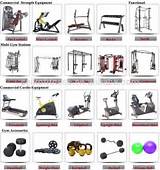 Pictures of Exercise Equipment Names