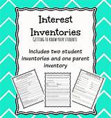 Career Inventory For Elementary Students Photos