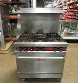 Photos of Used Vulcan Commercial Gas Stove