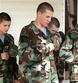 Images of Military Teenage Boot Camp