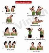 Images of Neck Muscle Exercise
