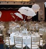 Bridal Shower Umbrellas Decorated