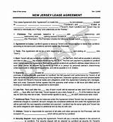 Images of Nj Residential Lease Agreement Template