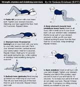 Stomach Muscle Strengthening Exercises Images