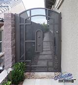 Images of Metal Side Gates Houses