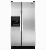 Whirlpool Stainless Steel Side By Side Refrigerator Photos