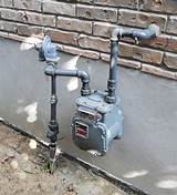 Exterior Gas Line Piping Images