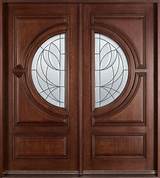 Pictures of Solid Wood Double Entry Doors