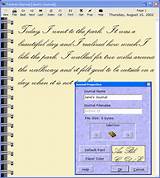 Journal Software For Pc Photos