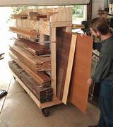 Photos of Rolling Wood Storage Rack Plans