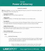 Images of Power Of Attorney Vs Marriage
