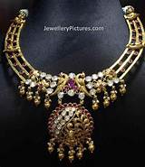 New Gold Necklace Designs Photos