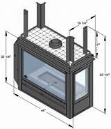 Pictures of 3 Sided Glass Gas Fireplace