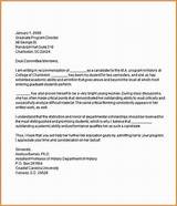 Pictures of Graduate Degree Recommendation Letter Sample
