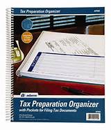 Photos of Business Tax Organizer