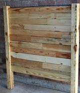 Images of Pallet Headboard With Shelves