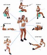 Fitness Exercises Resistance Bands Pictures