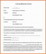 Pictures of Landscaping Service Contract