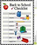 Photos of Back To School Checklist