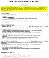 High School Student Resume Objective Examples Pictures