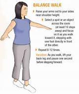 Images of Body Weight Balance Exercises