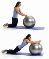 Ab Exercises Fitness Ball Images