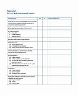 Pictures of School Security Assessment Checklist