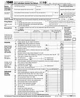 Pictures of Tax Return No Income