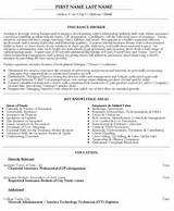 Commercial Insurance Resume Images