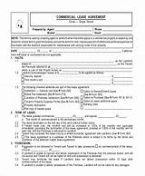 Commercial Landlord Tenant Lease Agreement