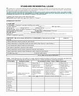 Images of Blank Lease Application Commercial Form