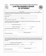 Pictures of Limited Power Of Attorney Pdf