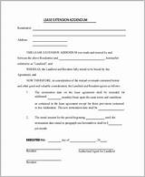 Pictures of California Residential Lease Renewal Agreement