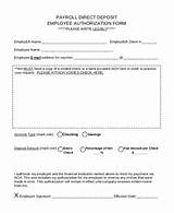 Pictures of Employee Payroll Forms Template